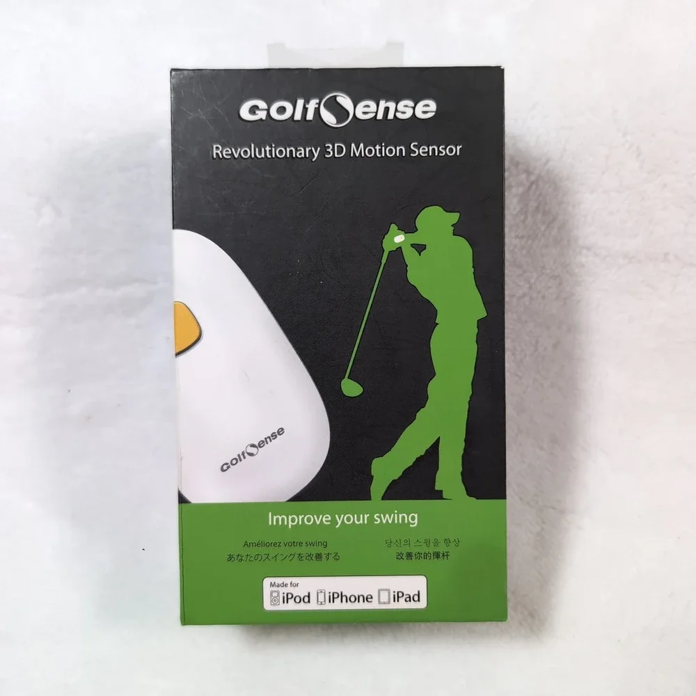 GolfSense Golf Swing Analyzer Trainer‎ 3D Motion Sensor GS001WUS iPhone iPad